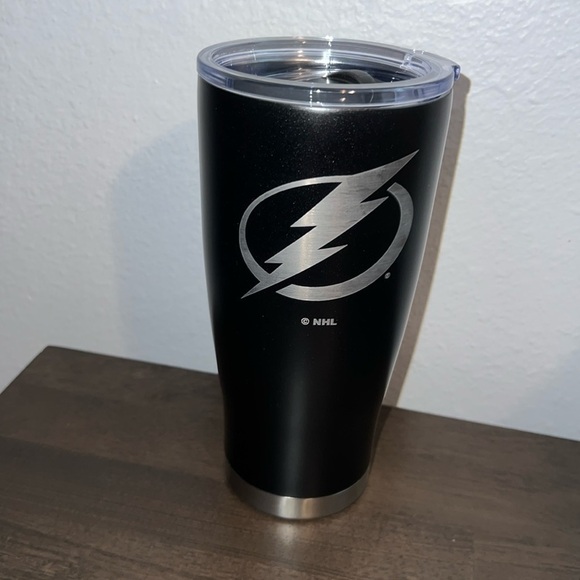 Official Licensed NHL Lightning hockey stainless steel travel mug 24oz hot cold - Picture 1 of 7
